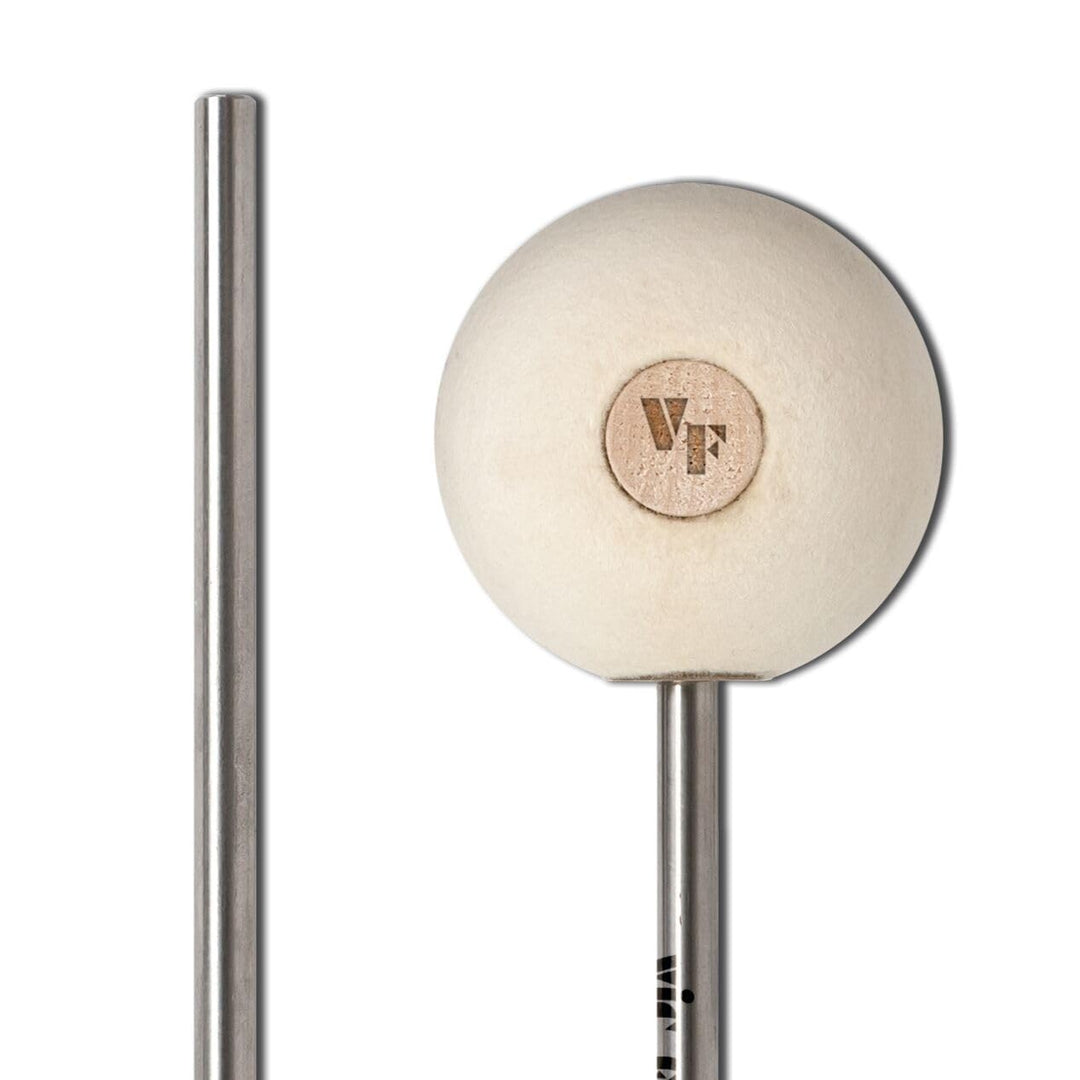 Vic Firth VicKick Bass Drum Beater - Radial - Medium-Hard Pemium Felt Head, Felt