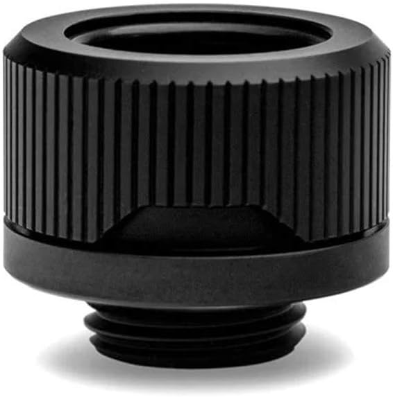 EK Water Blocks Compatible EK-Quantum Torque HTC 16-6er-Pack, schwarz 16mm 6 Pack Black, 16mm 6 Pack