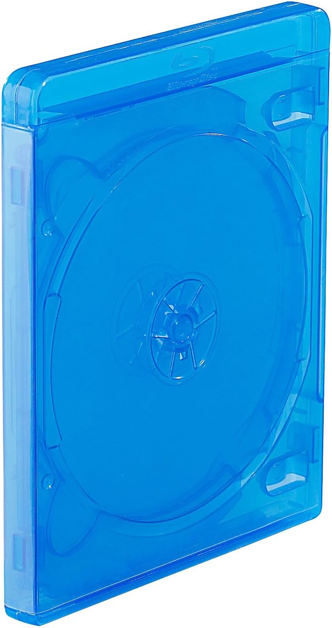 PEARL Blu ray Cases: Blu-ray Soft-Hüllen blau-transparent im 10er-Pack für je 4 Discs (Huellen, Jewe