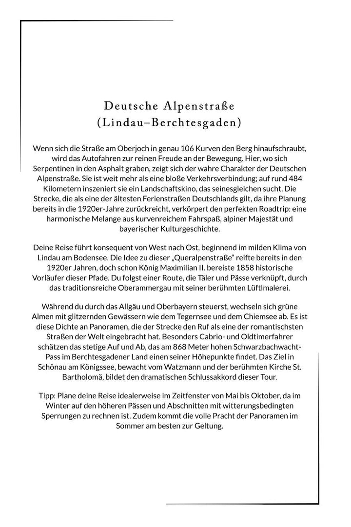 Roadtrip Deutschland: 45 traumhafte Autorouten für Wochenendausflüge, Gebundenes Buch