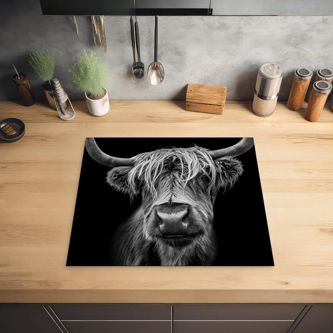 KitchenYeah© Herdabdeckplatte Einteilig Induktionsmatte Küche Abdeckung Ceranfeld Herd Abdeckplatte