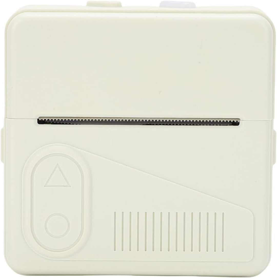 Bisofice Mini Drucker, Mini Fotodrucker für Smartphone mit 11 Rollen Druckerpapier, Bluetooth Sticke