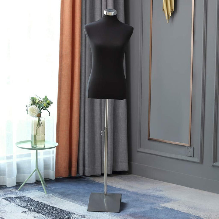 Schneiderpuppe Damenbüste Büste Torso Gr.36/38 LW6020S (Damenbüste Schwarz), Damenbüste Schwarz