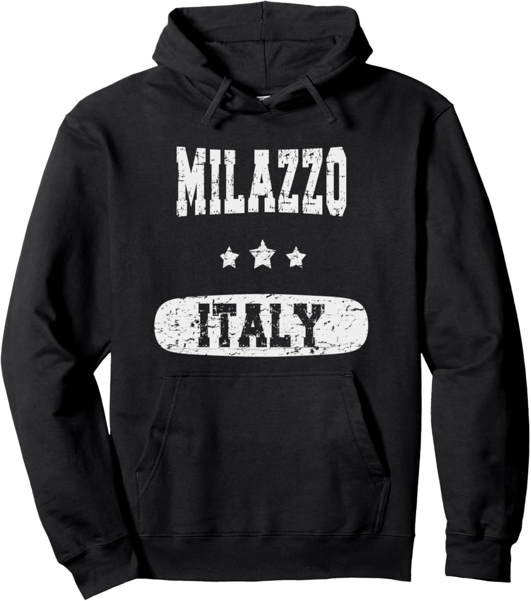 Vintage Milazzo, Italien Pullover Hoodie