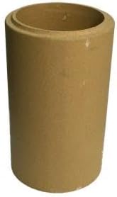 Schamotterohr von Wolfshöher TONWERKE Länge 33 cm (Ø 140mm), Ø 140mm