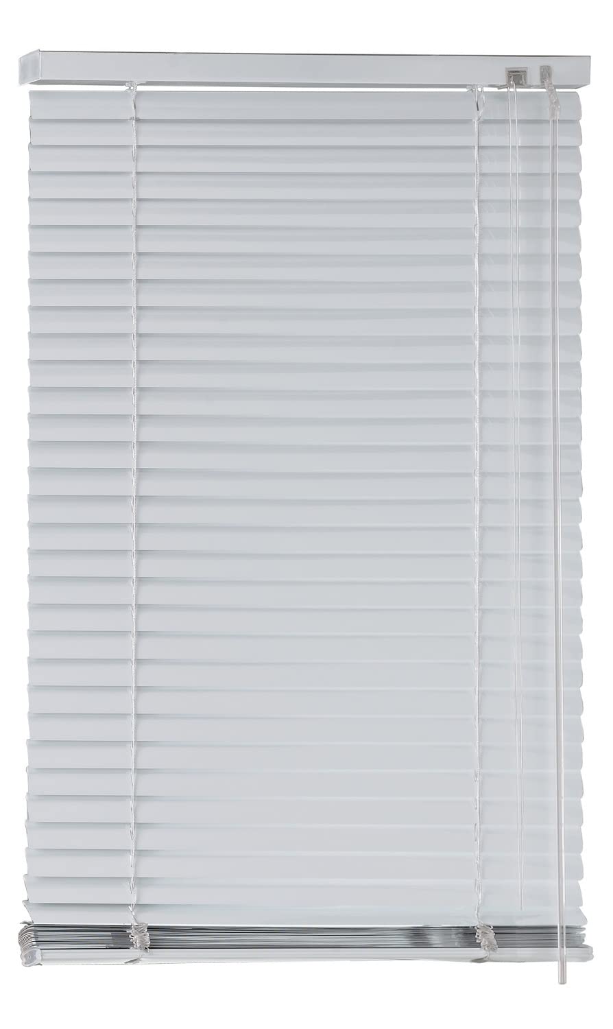EXKLUSIV HEIMTEXTIL Aluminium Jalousie Lamellen 100 x 220 cm Weiss Weiss 100 x 220 cm, Weiss 100 x 2
