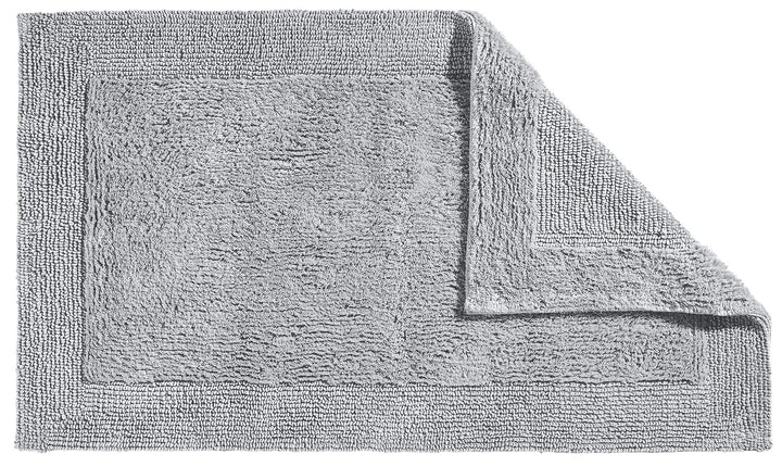 Erwin Müller Badematte, Badteppich Uni Serie Stuttgart hellgrau Grösse 80x150 cm - extra dick, hohe