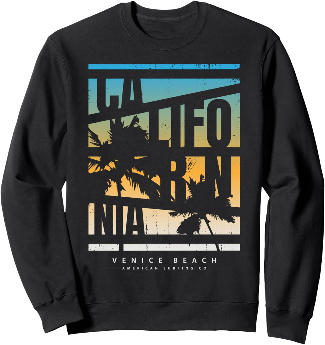 California Venice Beach American Surfing Co Sweatshirt
