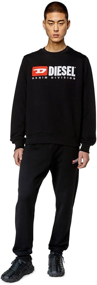Diesel Herren S-Gymnastik-div Kapuzenpullover L Black (A03758-0gead-9xx), L Black (A03758-0gead-9xx)