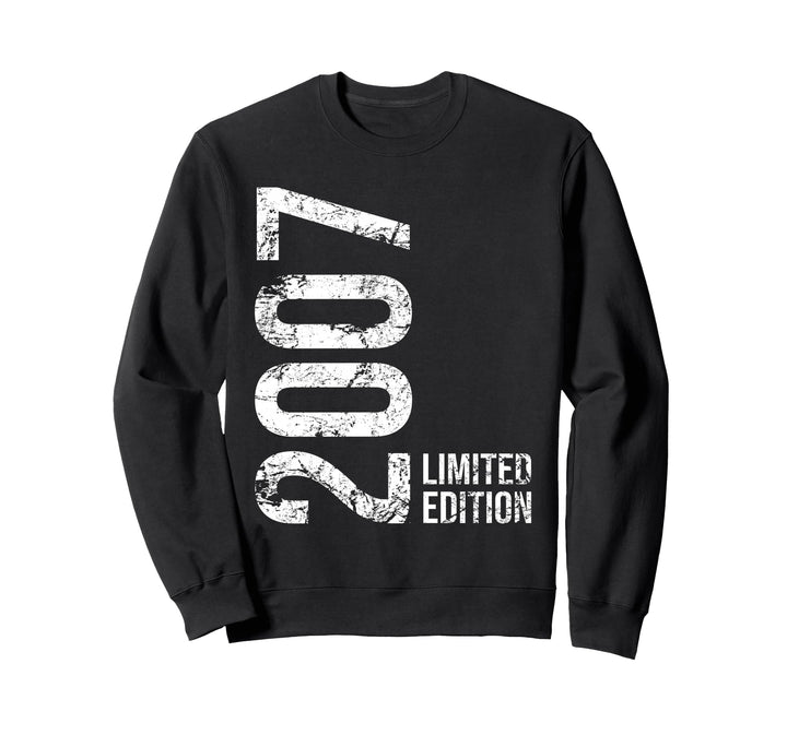 17. Geburtstag Junge Mädchen 17 Jahre 2007 Geburtstags Sweatshirt
