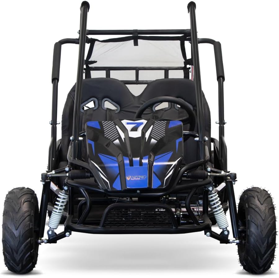 Gokart 212cc Automatik midi Kinder Buggy Forest PRM, Farbe:Blau, Blau