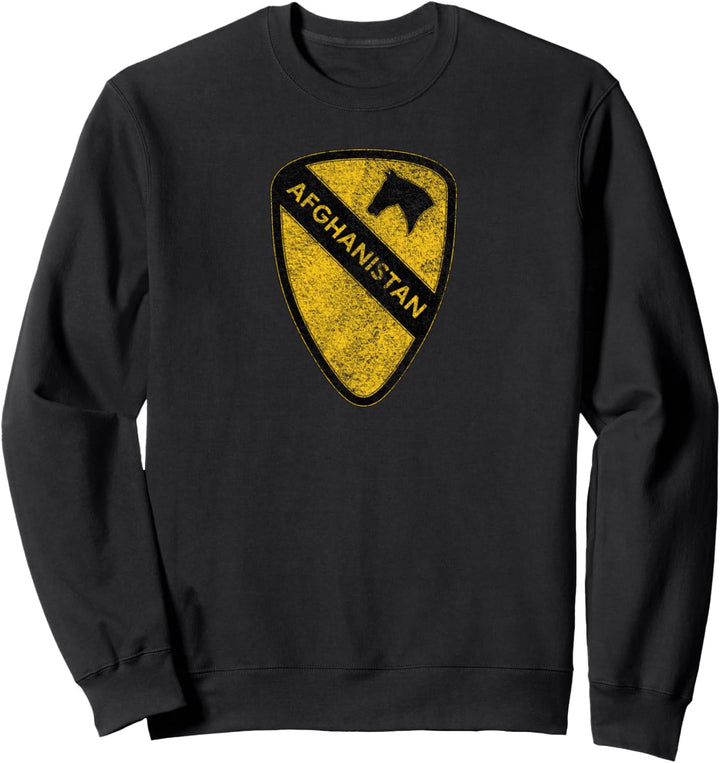 1st Cavalry Division Army First Team Fort Afghanistan USA Sweatshirt