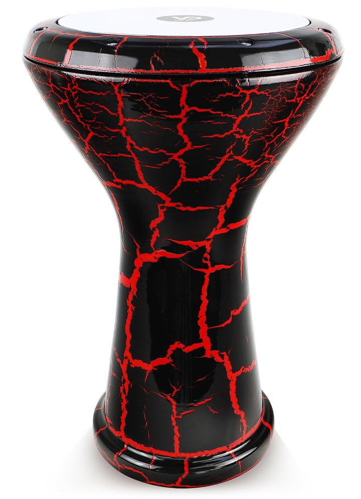 Orientalische Profi Solo Darbuka gerissener Lack Effeckt
