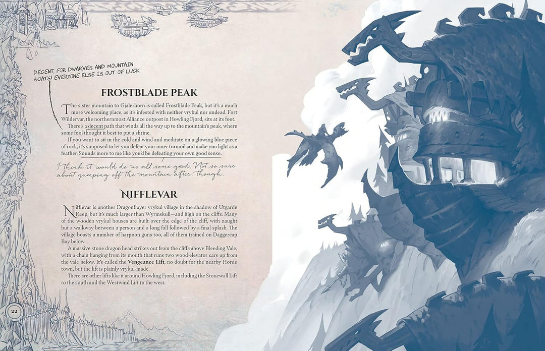 World of Warcraft: Exploring Azeroth - Northrend, Gebundenes Buch