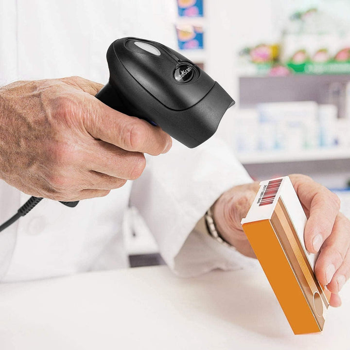 NetumScan USB 1D-Barcode-Scanner, kabelgebundener Handheld-CCD-Barcode-Leser, unterstützt das Scanne