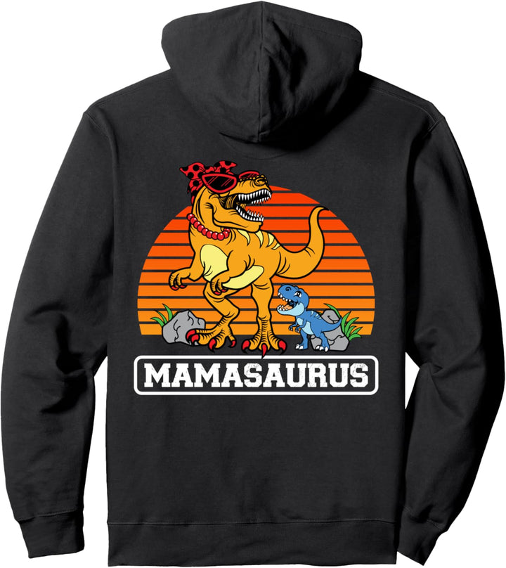 Mamasaurus Lustiger Dinosaurier Mama Saurus Rex Pullover Hoodie