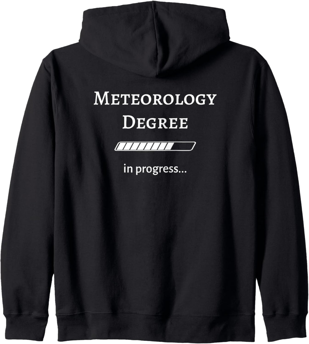 Meteorologie-Abschluss Fortschritt / Student Student Kapuzenjacke
