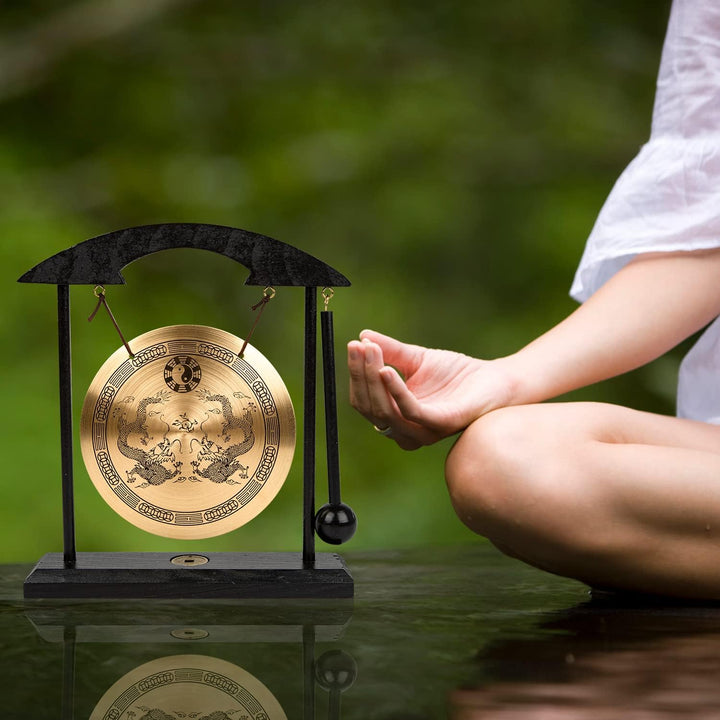 Feng Shui Gong Zen Kunst Messing Feng Shui Desktop Gong