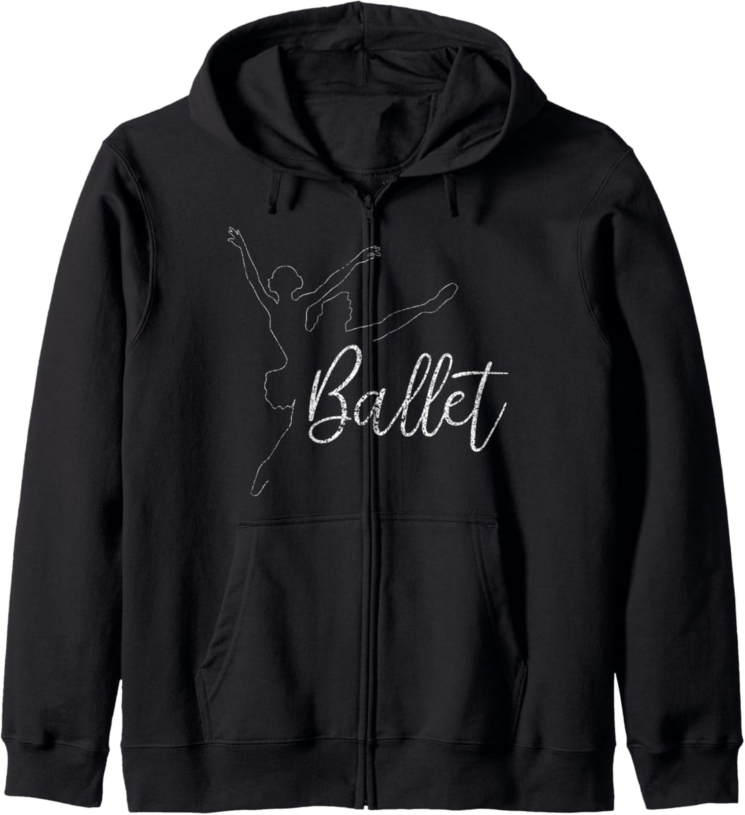 Ballett Tänzerin Tanzen Geschenkidee für Mädchen und Frauen Kapuzenjacke