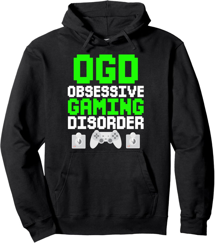 Obsessive Gaming Disorder Lustiges Video Gamer Geschenk Pullover Hoodie