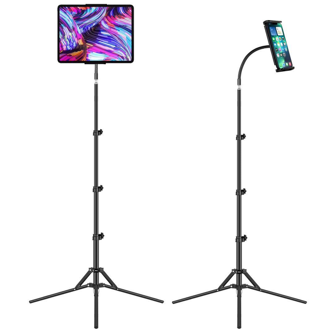 Tablet Stativ Halterung, Tablet Ständer - Höhenverstellbar bis 67” Halter Stativ für 2023 iPad Air M