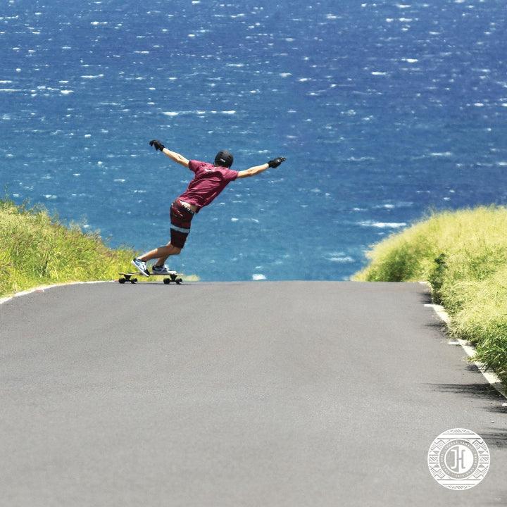 JUCKER HAWAII Longboard Rollen Allround Cruiser Wheels - Mit oder ohne Kugellager KAKU inkl. Kugella