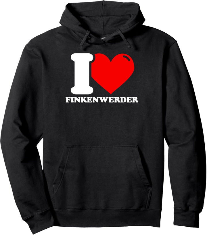 Finkenwerder Stadtteil lustig Pullover Hoodie