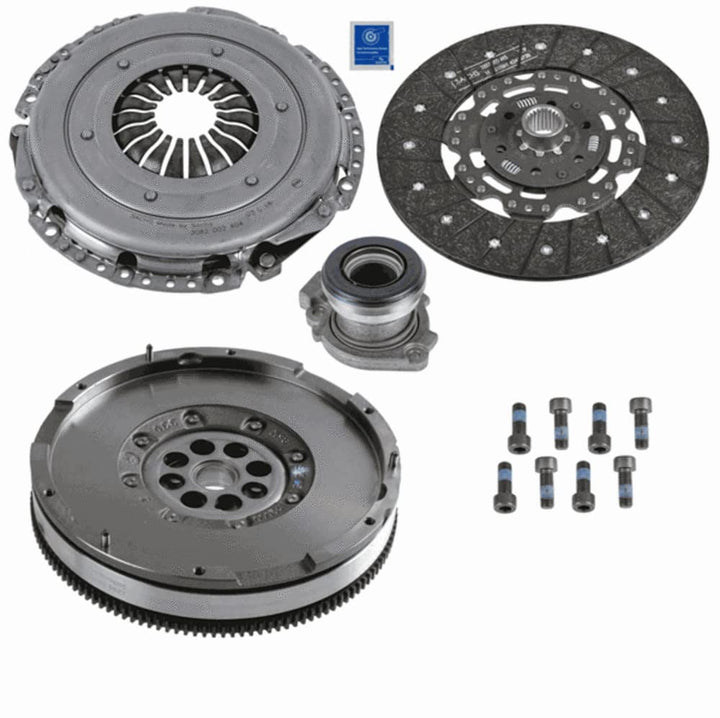Sachs 2290 601 121 - Kupplungssatz, Schwarz/Silber, 250mm Durchmesser 250mm 2290 601 121 - Kupplung/