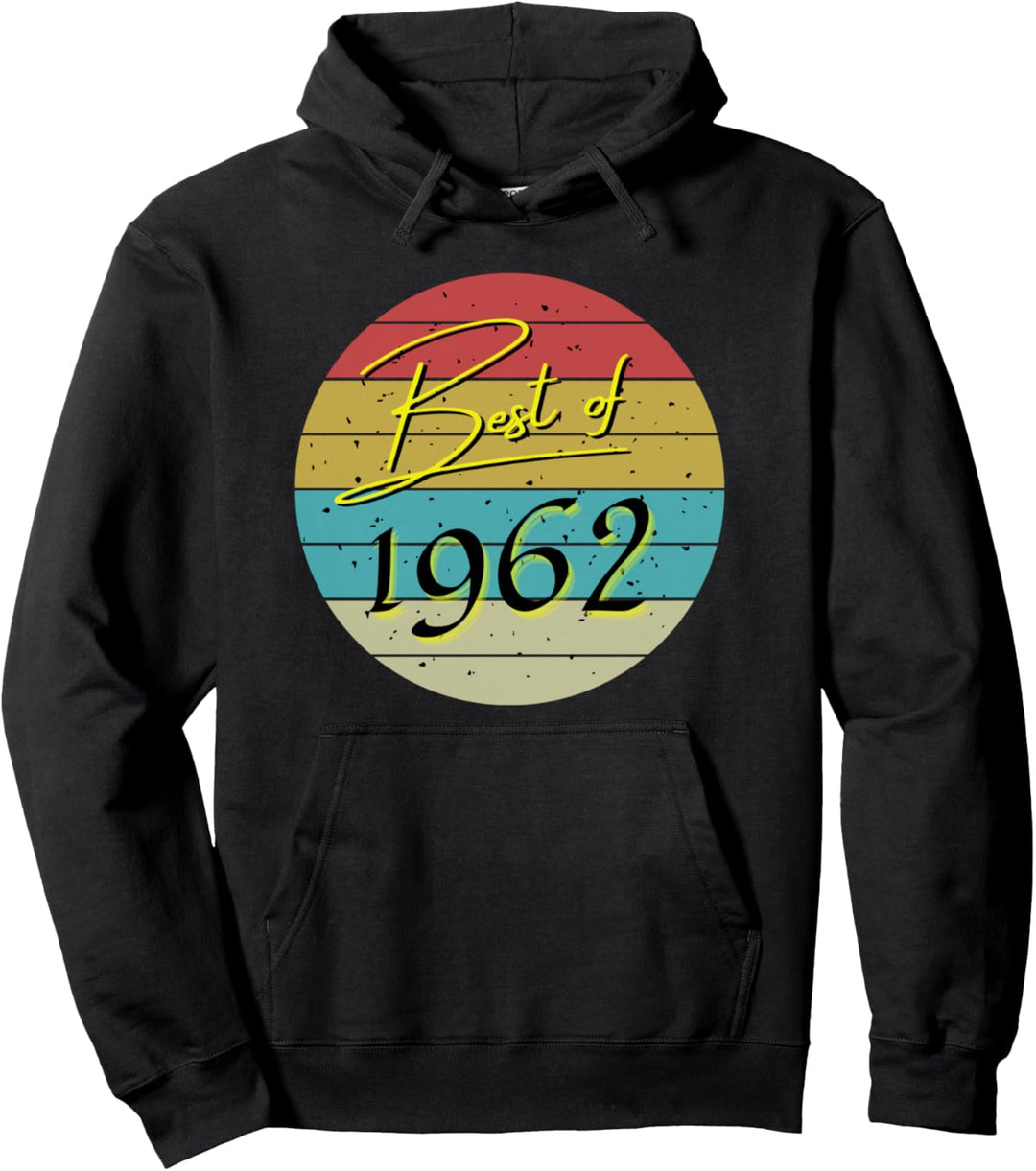 Best of 1962 - Vintage Geburtstagsgeschenk Pullover Hoodie