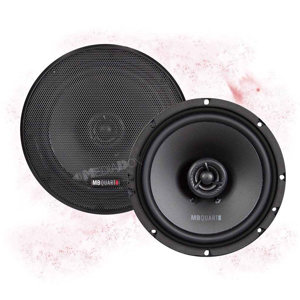 Mediadox Front/Heck 16,5cm/165mm 2-Wege Koax Auto Lautsprecher/Boxen/Speaker Set von MB Quart (QX165