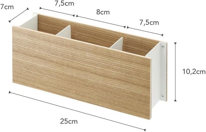 Pen &amp; Remote Rack - Rin - natural Weiss, Weiss