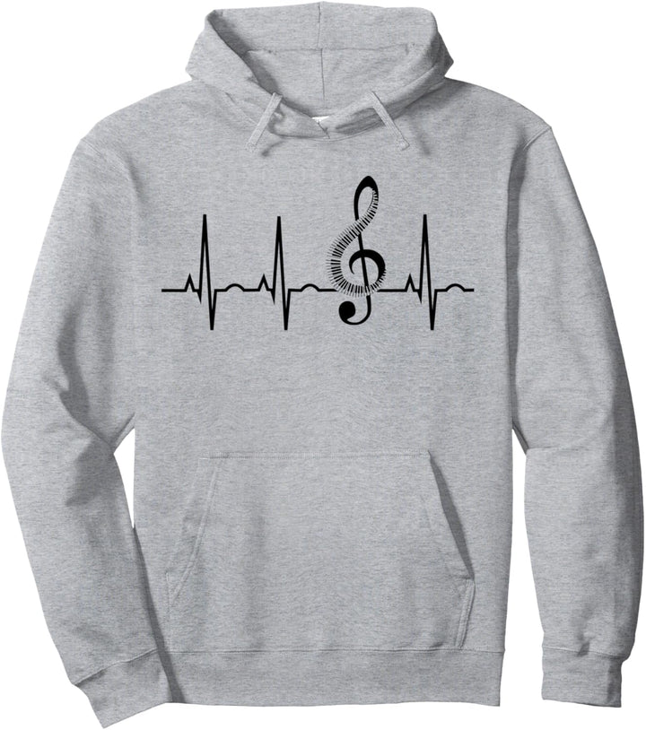Geschenk für Klavierlehrer - Herzschlag des Pianisten Pullover Hoodie