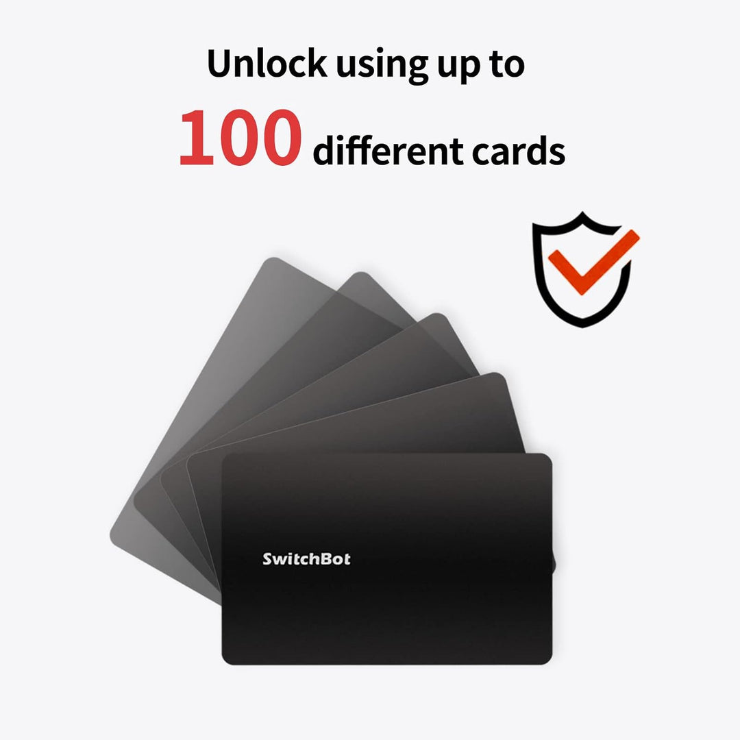 SwitchBot Card for Unlocking Your SwitchBot Lock via Keypad or Keypad Touch (3 Pack), Card