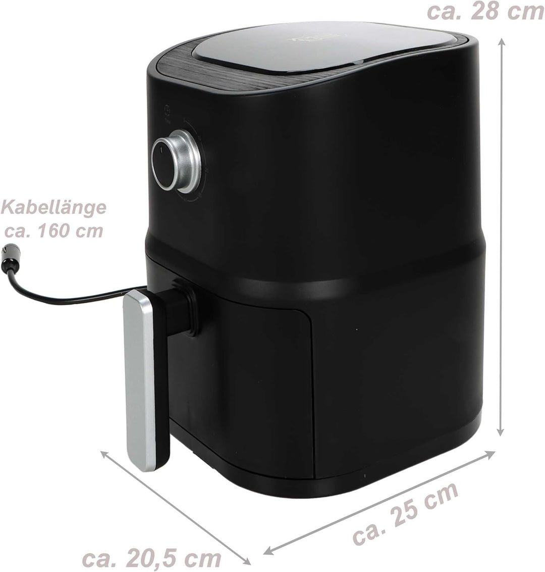 All Ride Airfryer 24V – Heissluftfritteuse für LKWs - Mit Heisslufttechnologie - Kompakt 3L - 250W -