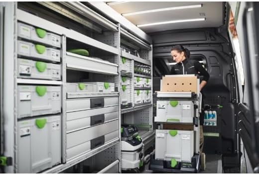 Festool Systainer³ SYS3 M 237 (mit Abdeckung für Beschriftungsfeld) Size, Size