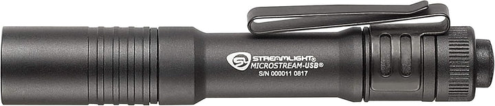 Streamlight 66604 Microstream USB 250-Lumen Tägliches Tragen Wiederaufladbare Taschenlampe mit USB K