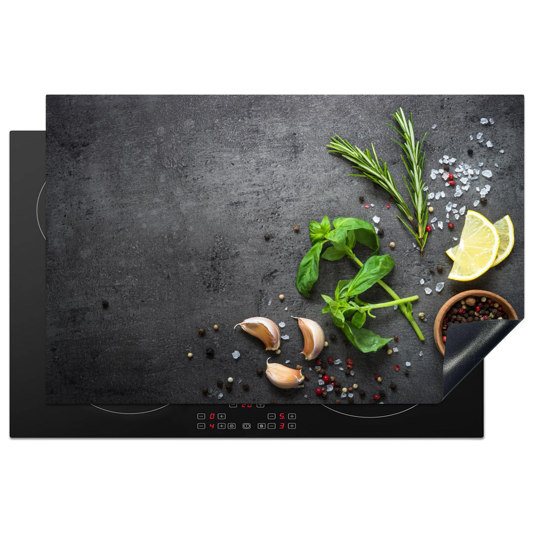 KitchenYeah© Herdabdeckplatte Einteilig Küche Herdabdeckung Ceranfeld Abdeckplatte Kochfeld Abdeckun