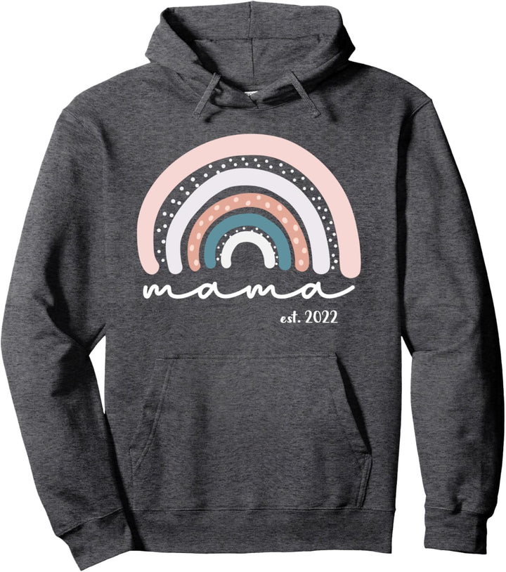 Mama est 2022 Bald Mama Pullover Hoodie