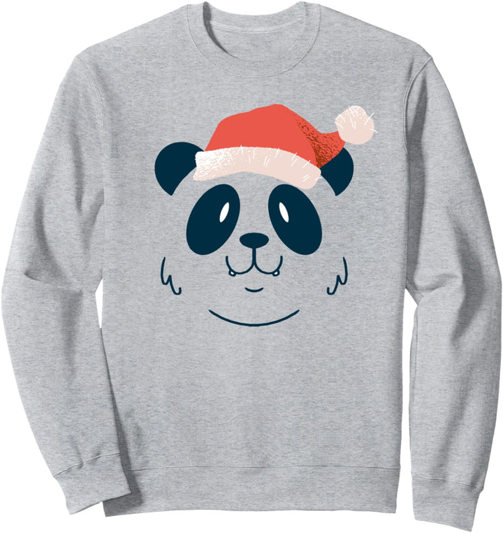 Panda Cute Christmas Pajama Sweatshirt