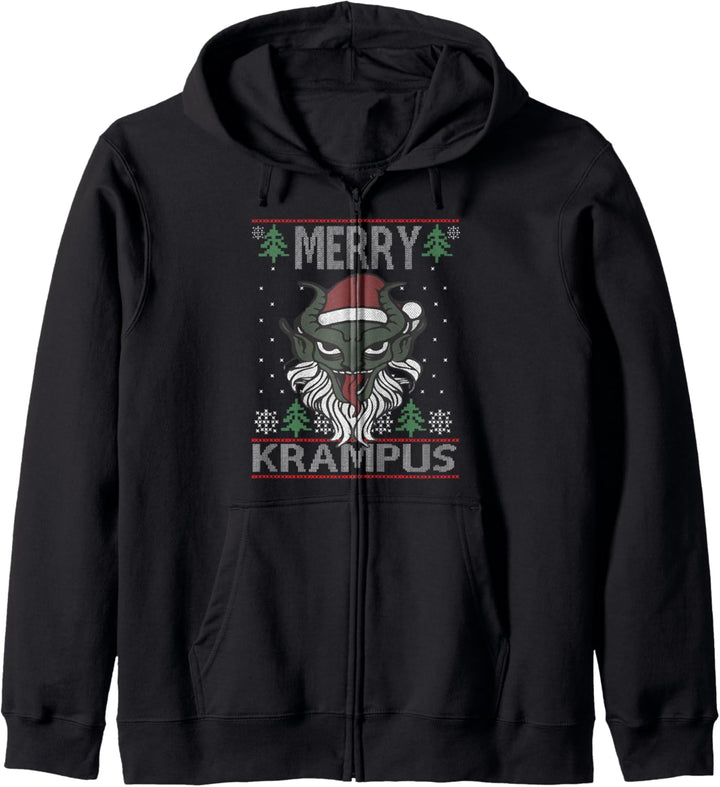 Krampus-Geschenk für Frauen Kapuzenjacke