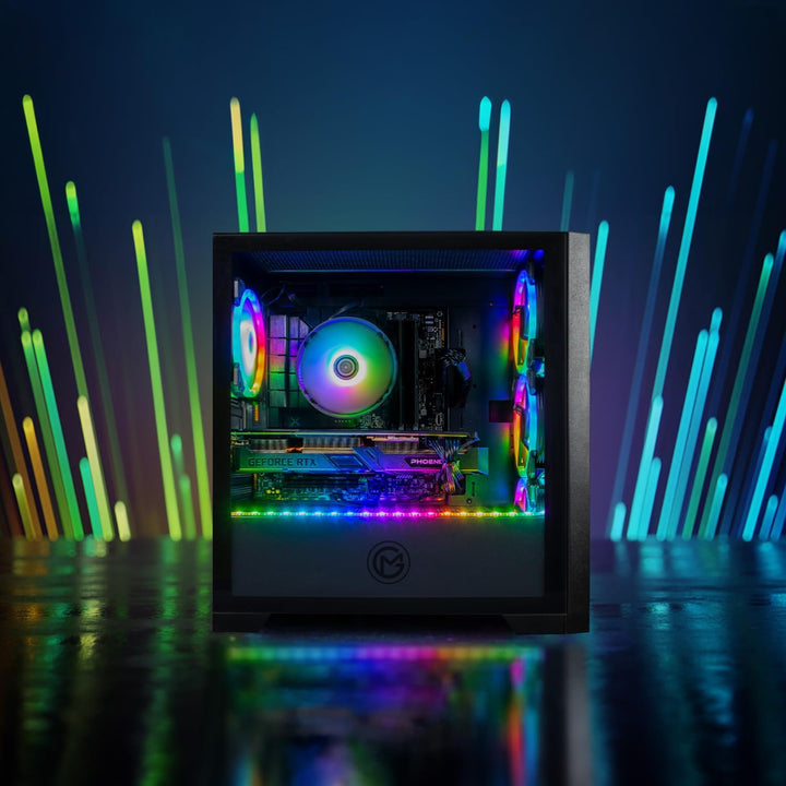 GameMachines Trinity - Gaming PC - AMD Ryzen 7 5700X - GeForce RTX 5060Ti 16GB - 1TB SSD - 32GB DDR4