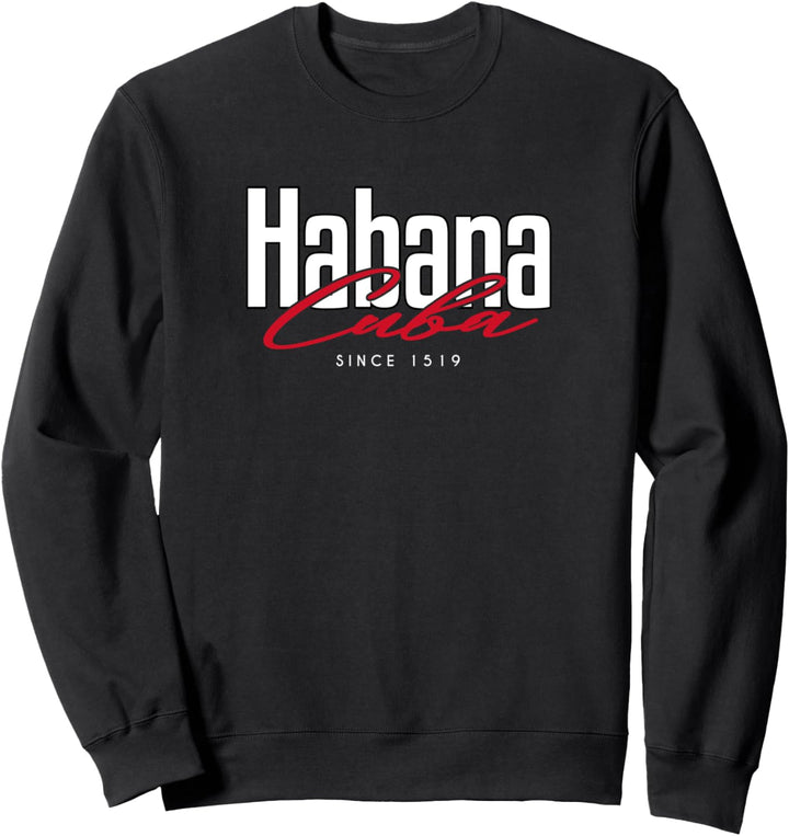 Retro Kuba Kubanischer Patriot Havanna Habana Sweatshirt