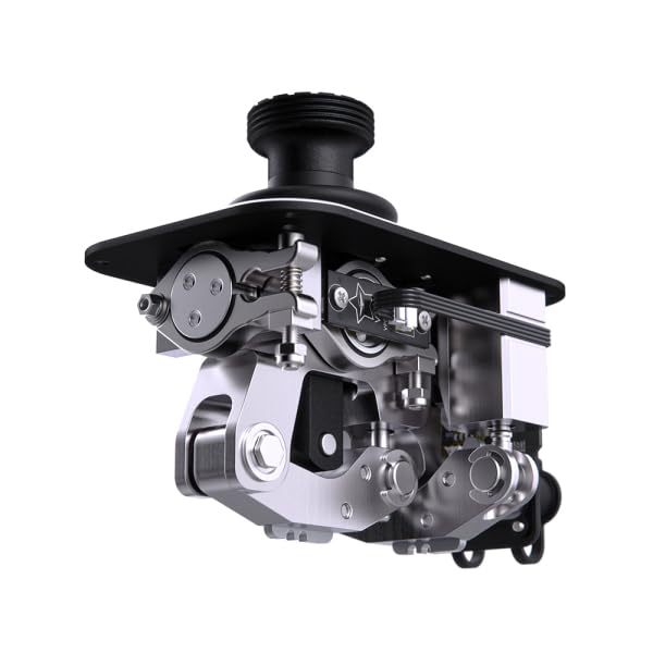 VIRPIL Controls - MongoosT-50CM3 Base (Joystick-Basis mit Achsenkupplungsdämpfern, Flugsimulation, H