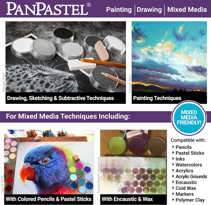PanPastel 5-Farben-Set Blautöne