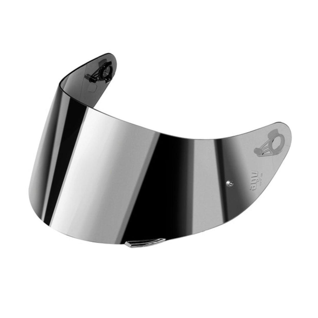 AGV GT6 Visier passend für K3 Silber Verspiegelt, XS-S-M-L XS-S-M-L IRIDIUM SILVER, XS-S-M-L IRIDIUM