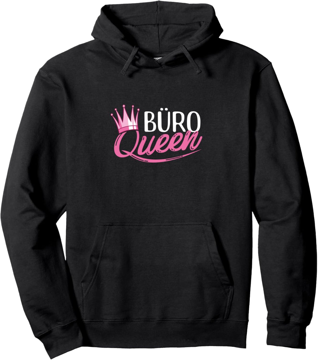 Büro Queen Königin Bürokauffrau Sekretärin Pullover Hoodie