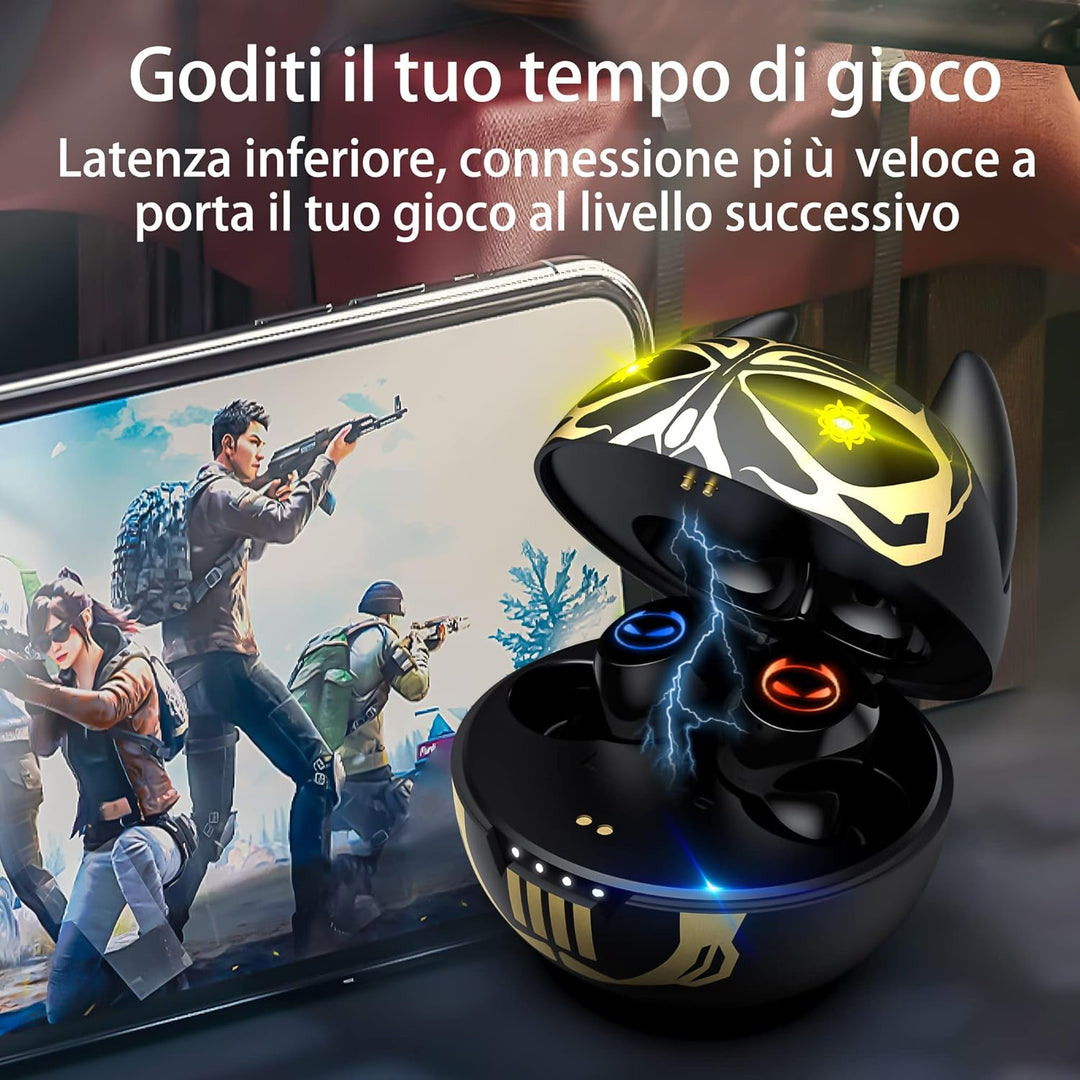 Togetface Bluetooth Headphones Wireless In-Ear Headphones with Microphone HiFi Stereo Sound, IPX5 Wa