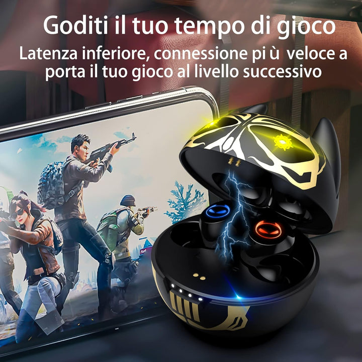 Togetface Bluetooth Headphones Wireless In-Ear Headphones with Microphone HiFi Stereo Sound, IPX5 Wa