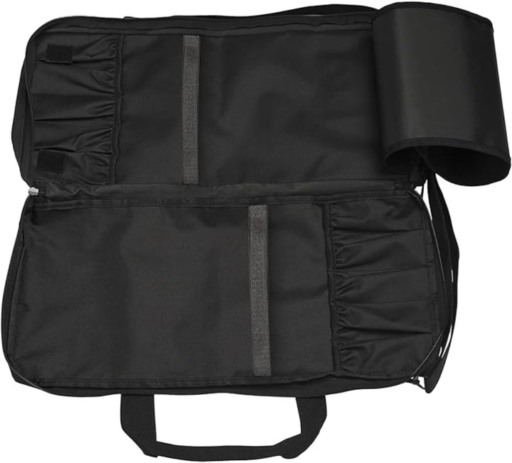 EVERPRIDE Messertasche mit 20 Taschen Schwarz, Schwarz