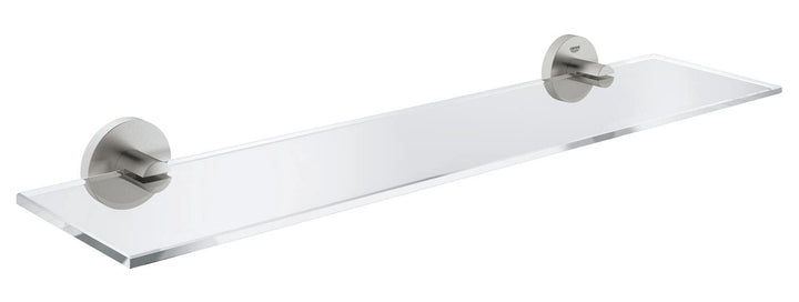 GROHE Start - Glasablage (Stichmass 380mm, Material: Glas/ Metall, verdeckte Befestigung, langlebig)